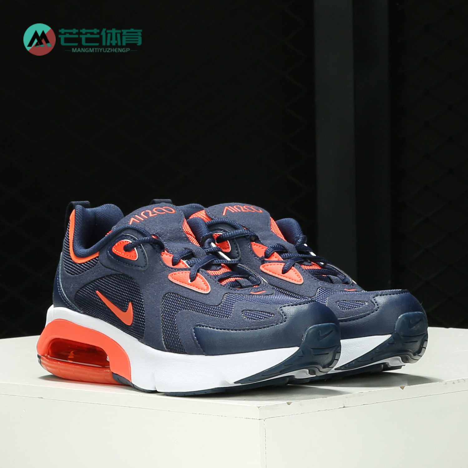 nike/耐克正品 新款 air max 200 (gs) 大童运动鞋at5627-401