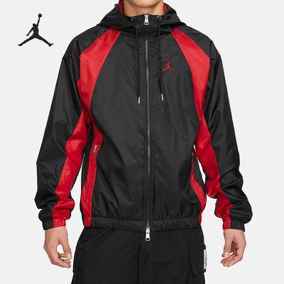 Nike/耐克正品JORDAN新款男子运动拼接梭织夹克DJ9829-010