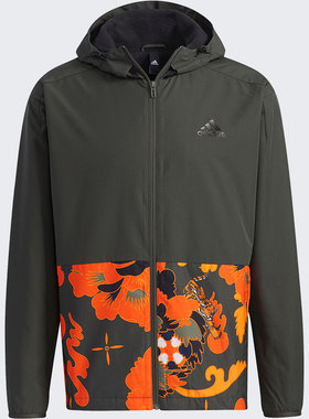 Adidas/阿迪达斯正品新款男子舒适运动休闲连帽夹克外套 GT6485