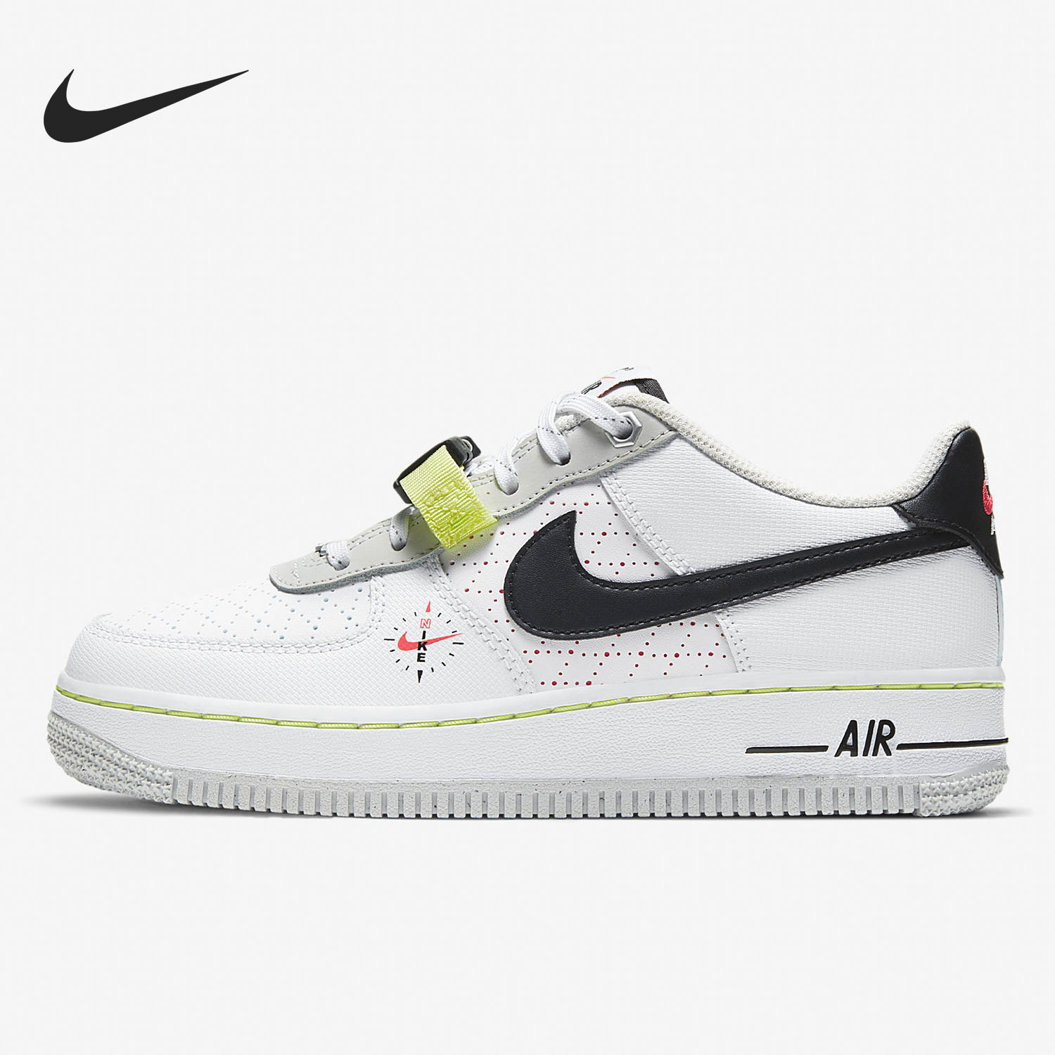 Nike/耐克正品 Air Force 1 AF1 女子低帮运动休闲板鞋DC2532-100