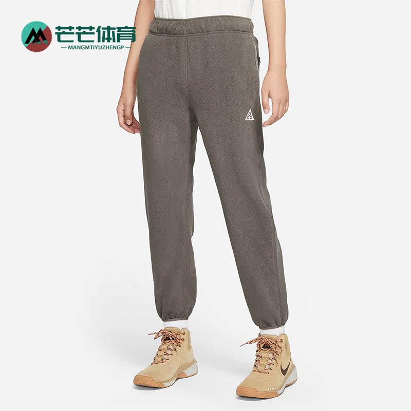 Nike/耐克正品冬季新款女子运动抓绒保暖束脚长裤CV0615-004