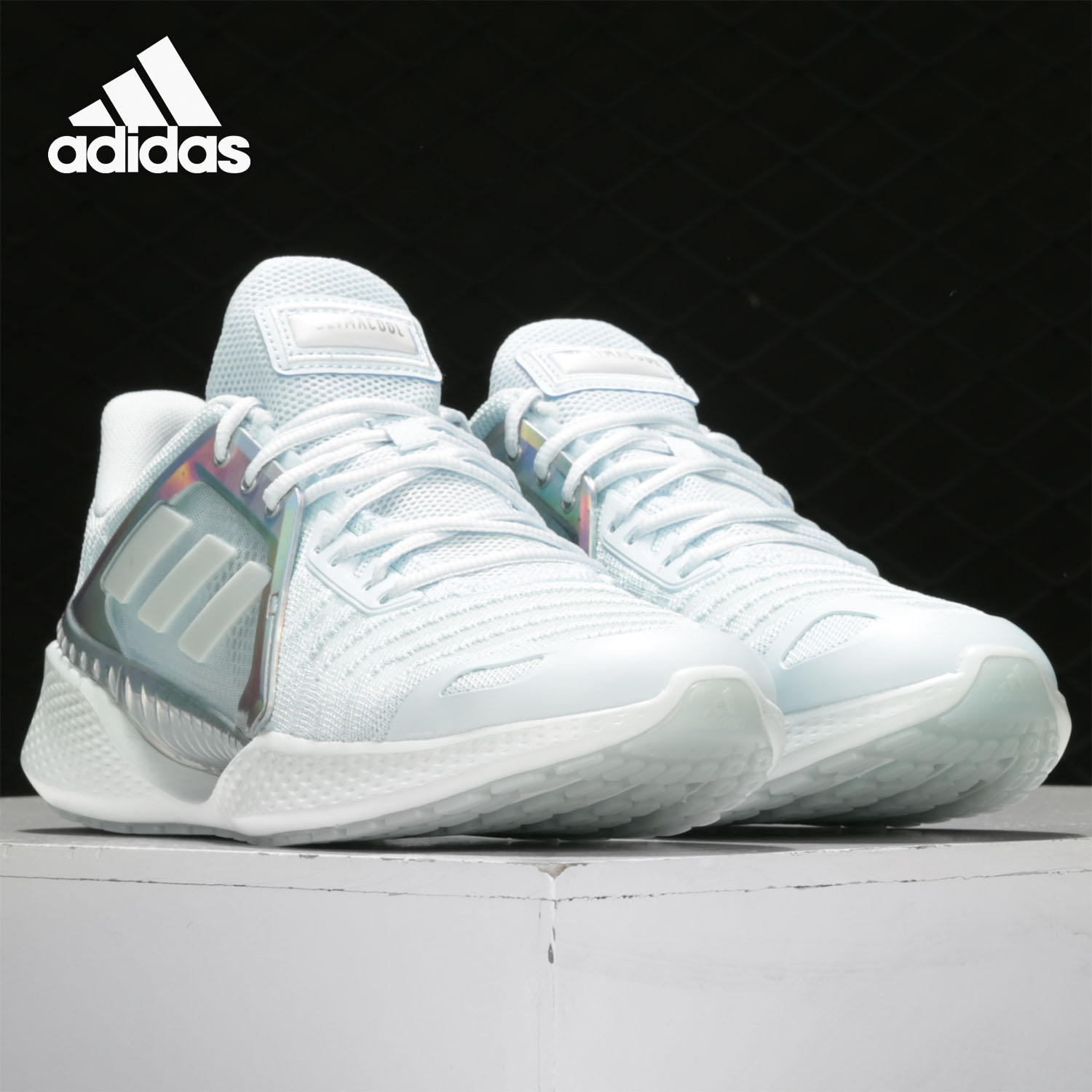 Adidas/阿迪达斯正品 CLIMACOOL 清风男女透气缓震跑步鞋EF2013
