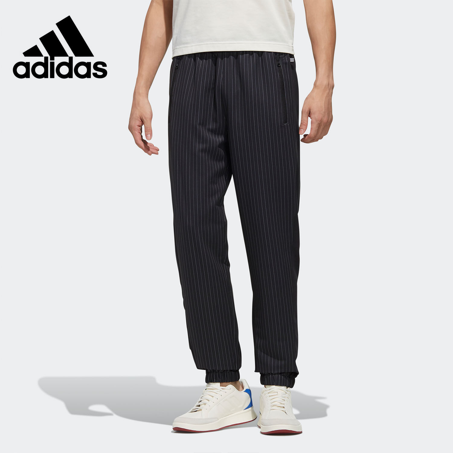 Adidas/阿迪达斯正品NEO M UTLY PT PT男子条纹长裤FT0515
