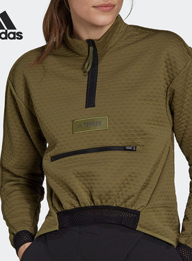 Adidas/阿迪达斯正品春秋新款女子运动休闲套头卫衣GQ4264