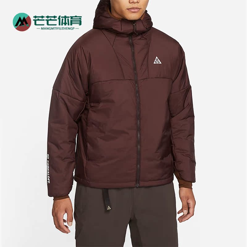 耐克男户外运动休闲连帽棉服