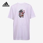T恤 Adidas GM0558 新款 大童运动圆领短袖 阿迪达斯正品 夏季