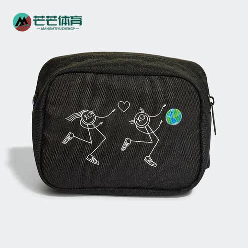 阿迪达斯正品男女通用腰包