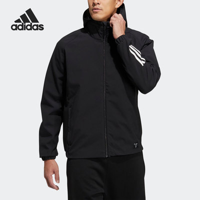 阿迪达斯男子休闲运动夹克外套