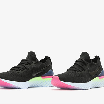 Nike/耐克正品EPIC REACT FLYKNIT 2(GS) 女子运动跑步鞋AQ3243
