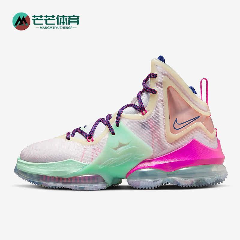 Nike/耐克正品 LEBRON 19詹姆斯男子耐磨气垫篮球鞋 DH8459-900