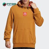 Adidas 保暖连帽卫衣HI3285 男子CNY新年款 阿迪达斯正品 春季