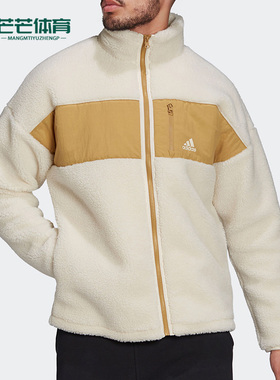 Adidas/阿迪达斯正品休闲男子时尚潮流运动加绒外套 HI1186