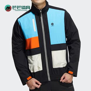 Adidas/阿迪达斯正品Neo春季男子运动休闲立领训练夹克HD4662