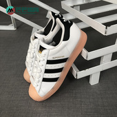 阿迪达斯正品 女子经典 三叶草 Adidas SUPERSTAR 运动鞋 FW3553