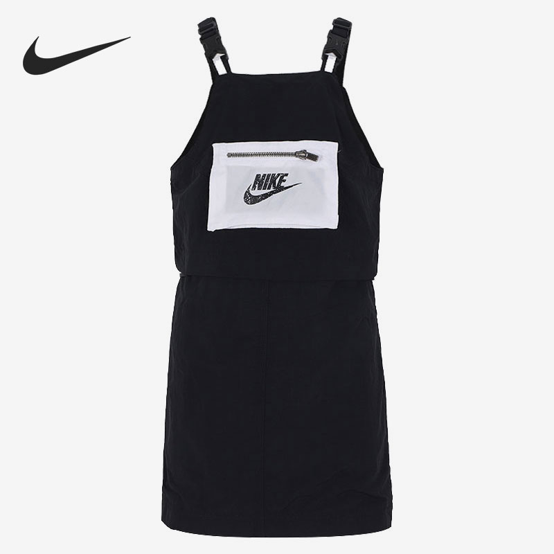 Nike/耐克正品新款大童运动时尚休闲连衣裙 DD7227-010
