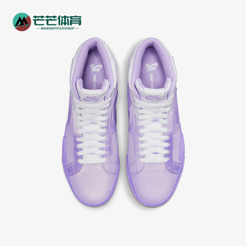 耐克男女运动高帮耐磨板鞋