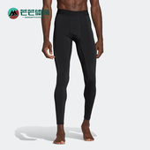 阿迪达斯正品 TIGHT男子运动透气健身紧身裤 HD3520 Adidas