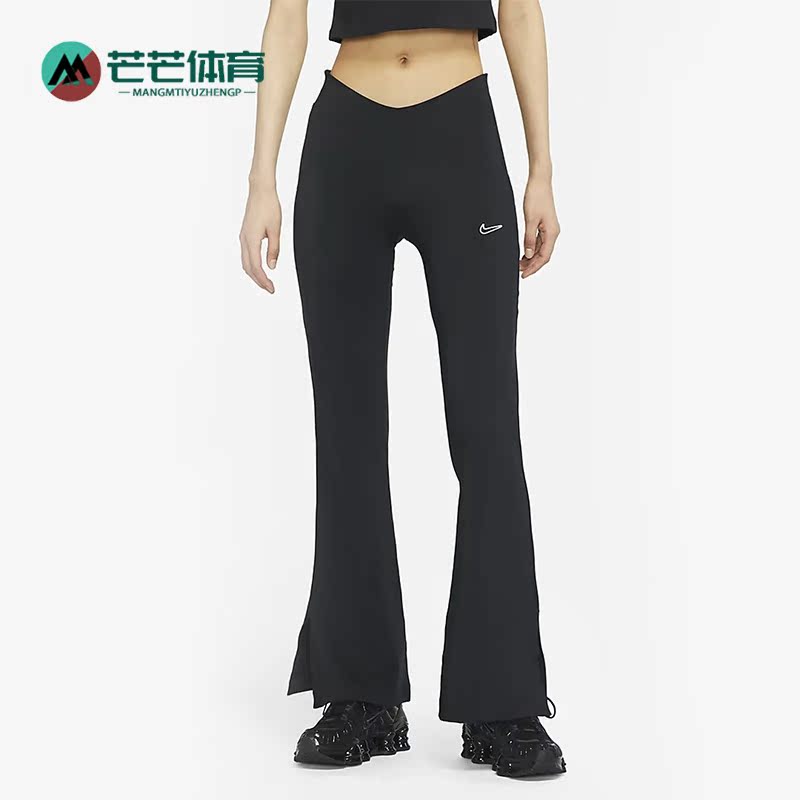 耐克女子针织透气舒适紧身长裤