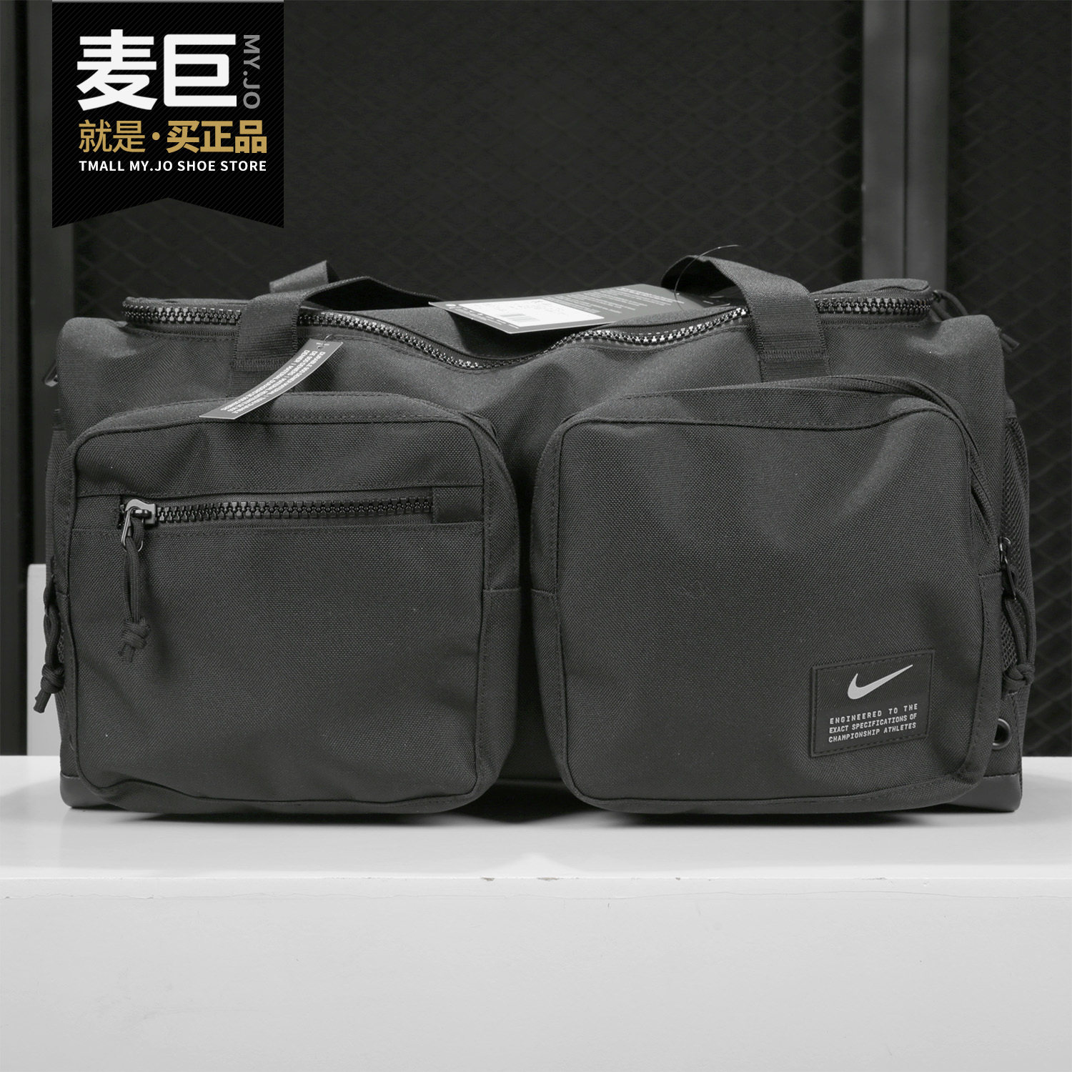 Nike/耐克正品夏季新款男子健身运动斜挎拎包单肩包CK2795