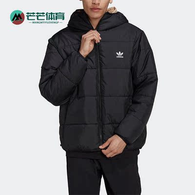 阿迪达斯男防风运动双面穿棉服
