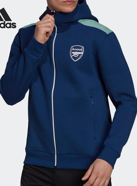 Adidas/阿迪达斯正品阿森纳男子足球运动连帽夹克外套 GR4210