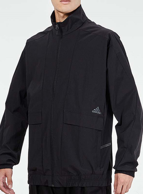 Adidas/阿迪达斯正品夏季新款男子休闲透气运动外套 H40215