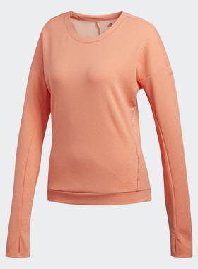 Adidas/阿迪达斯正品RUNR CRU W 女子休闲跑步运动套头卫衣DZ4920