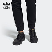 阿迪达斯正品 三叶草TEAM COURT Adidas 男女低帮板鞋 EF6050