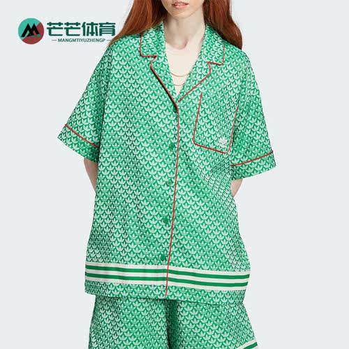 阿迪达斯女子运动短袖