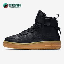 Nike/耐克正品 SF AF1 MID 女子GS大童高帮运动休闲鞋 AJ0424-001