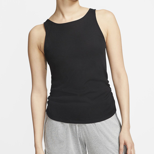 耐克正品 RUCHED 夏季 YOGA 女子舒适背心健身瑜伽CJ4218 新款 Nike