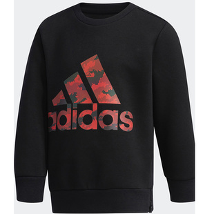 Adidas/阿迪达斯正品LB SP CREW 小童装运动套头圆领卫衣 EH4029