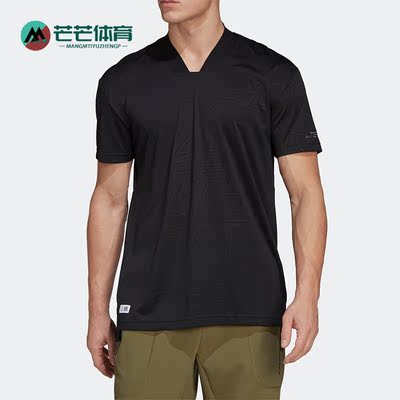 阿迪达斯正品男子运动短袖