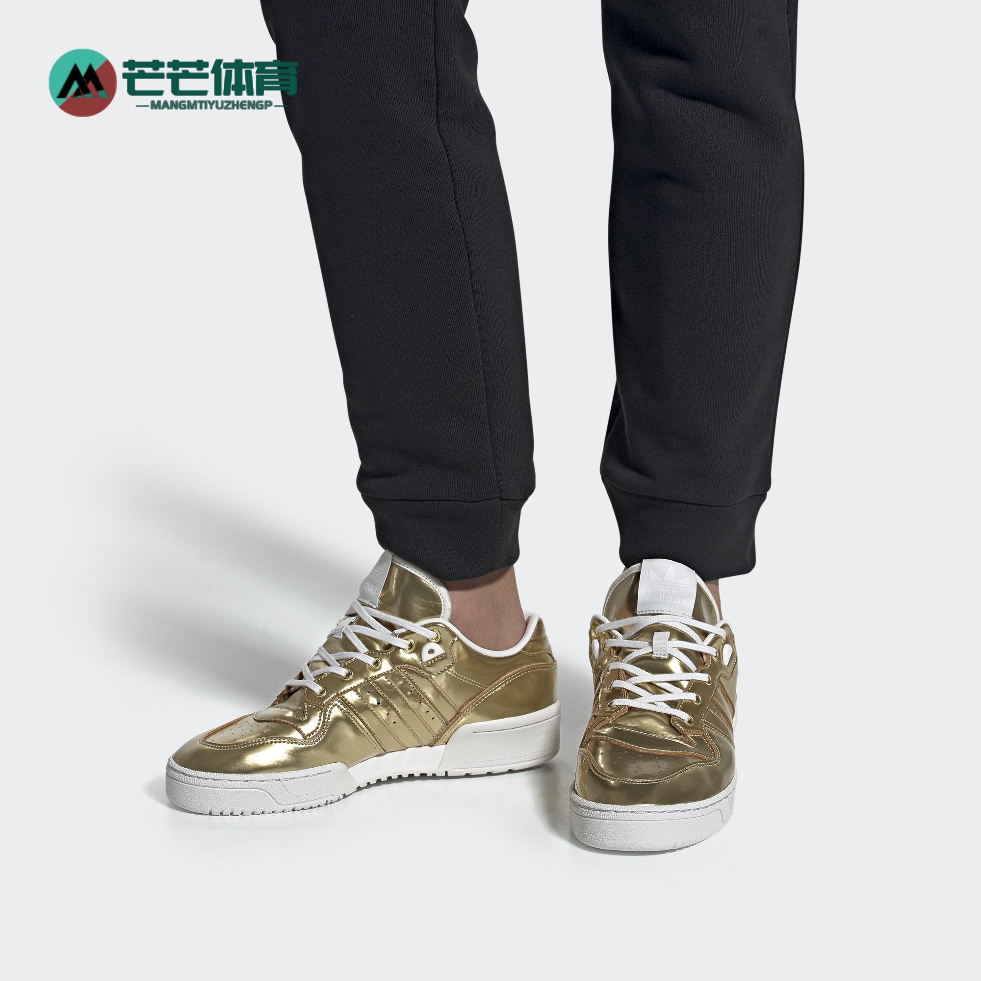Adidas/阿迪达斯正品三叶草 RIVALRY LOW 男女经典运动鞋  FV4287