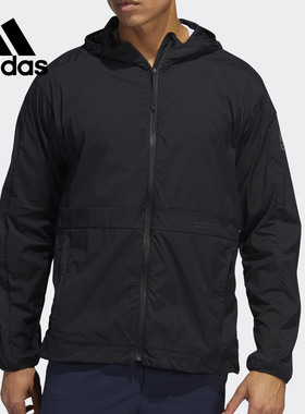 Adidas/阿迪达斯正品新款男子连帽运动休闲夹克FT2783