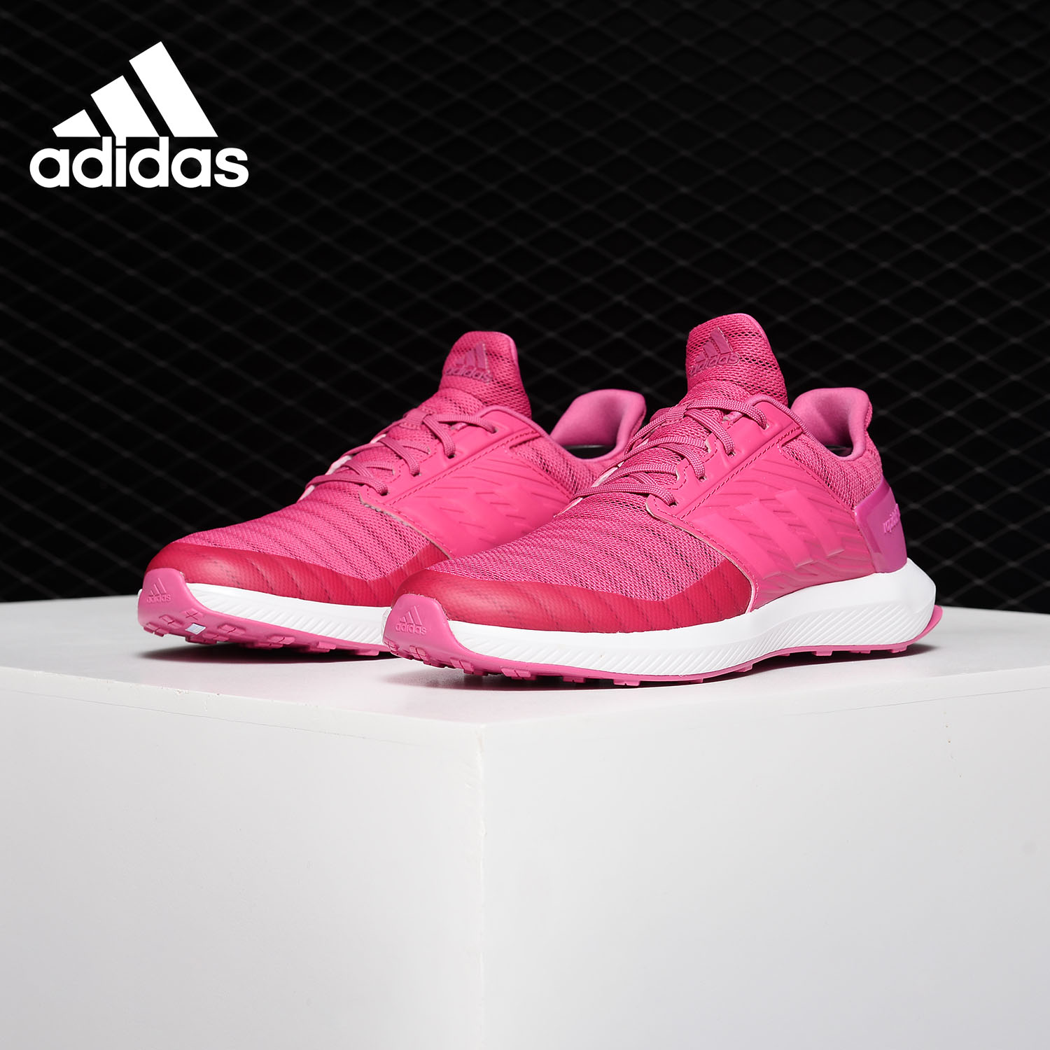 阿迪达斯正品女小童儿童鞋