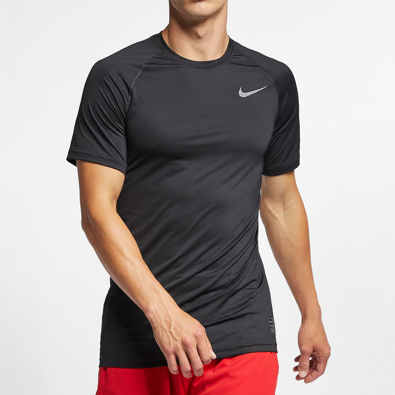Nike/耐克正品 BREATHE PRO 男子短袖训练上衣紧身衣速干 AO1804