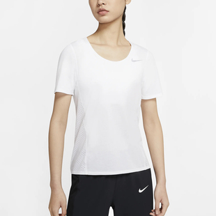 耐克正品 女子运动休闲短袖 新款 SLEEK T恤CU3235 CITY Nike