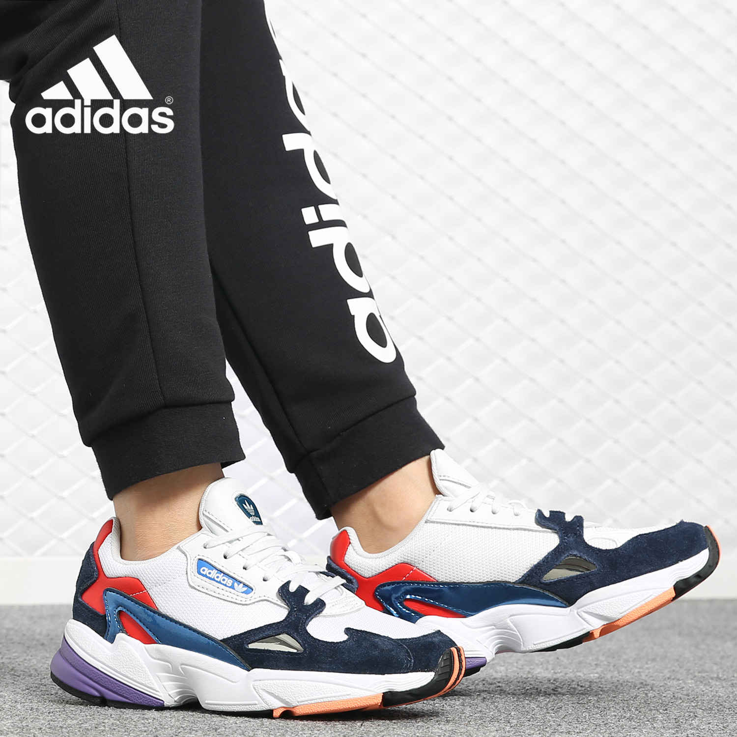 三叶草复古运动休闲鞋