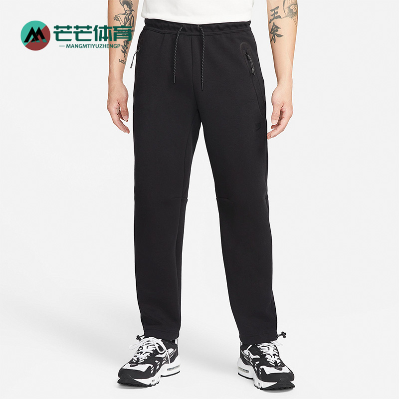 耐克男子运动简单休闲束脚长裤