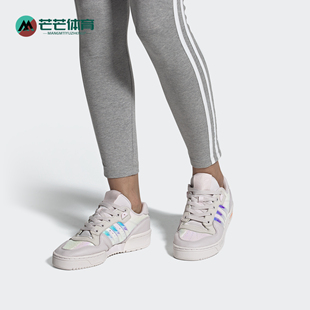 阿迪达斯正品 W女子休闲鞋 新款 LOW EE5129 三叶草RIVALRY Adidas