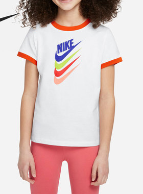 Nike/耐克正品SPORTSWEAR TEE夏季新款大童休闲T恤DQ4384-100