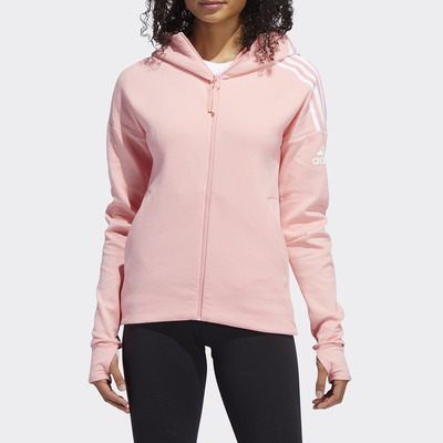 阿迪达斯女子连帽夹克外套