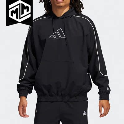 阿迪达斯男子篮球套头衫正品