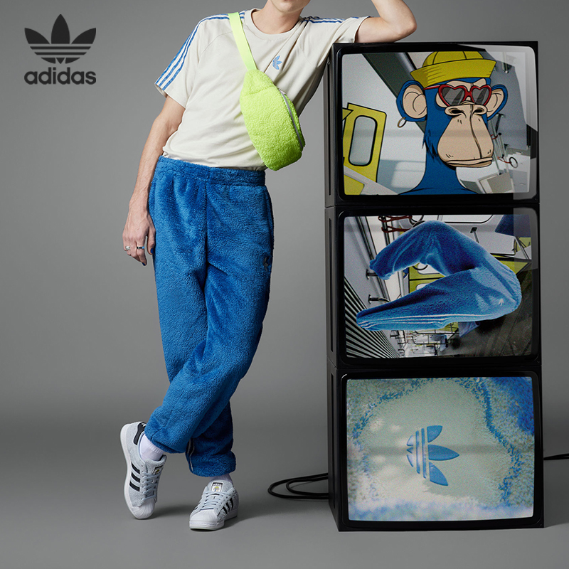 阿迪达斯正品男子长裤