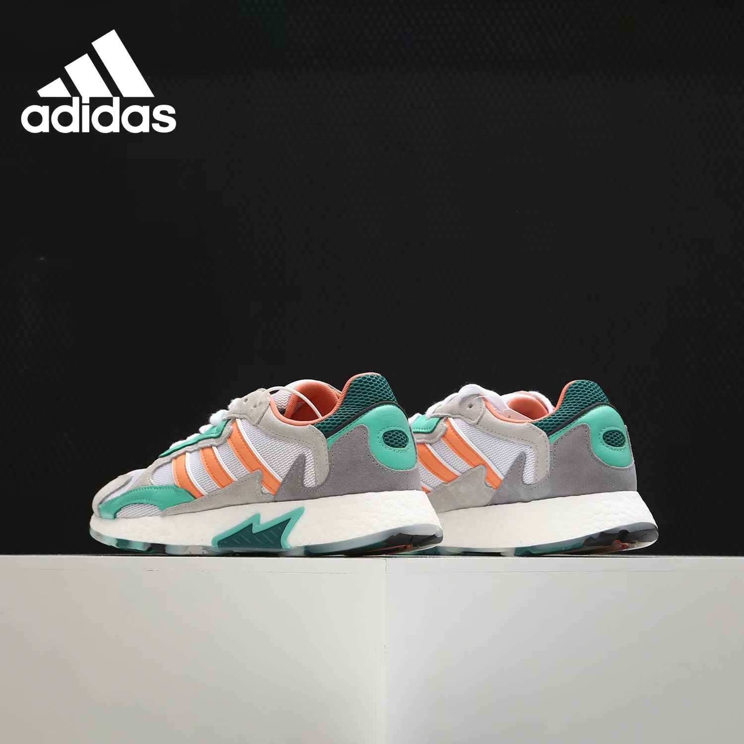 阿迪达斯正品三叶草彩色休闲鞋