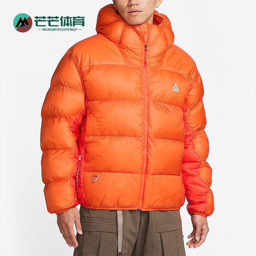 耐克连帽男防风棉服