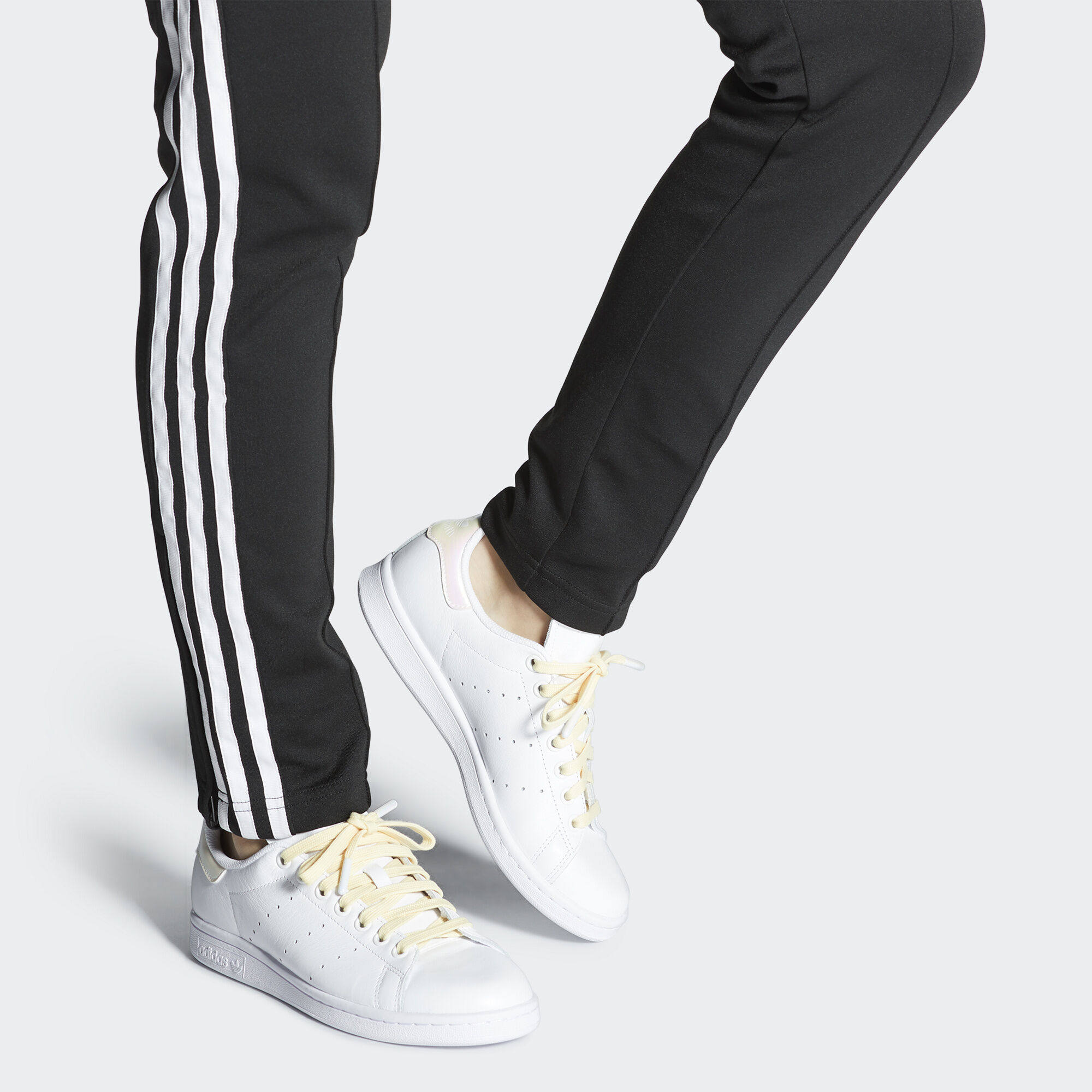 Adidas/阿迪达斯正品三叶草 Stan Smith 史密斯纯白女板鞋 FW8494