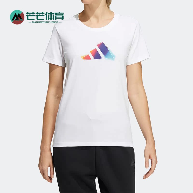 阿迪达斯正品女子运动T恤