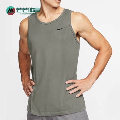 Nike/耐克正品夏季新款运动健身男子圆领无袖T恤AR6070-320